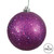  Vickerman N591026DQ 4" Plum Sequin Ball Drilled 6/Bag 