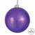 Vickerman N591026DSV - 4 inch Plum Shiny Ball Outdoor Christmas Ornament - 6 Pack