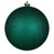 Vickerman N591041DG 4" Dark Teal Glitter Ball Drilled 6/Bag