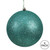  Vickerman N591042DQ 4" Teal Sequin Ball Drilled 6/Bag 