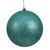 Vickerman N591042DQ 4" Teal Sequin Ball Drilled 6/Bag