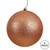 Vickerman N591058DQ - 4 inch Rose Gold Ball Christmas Ornament - 6 Pack
