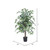  Vickerman TBU0240-06 4ft Artificial Variegated Ficus Bush 