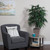  Vickerman TBU2840-SB 4ft Artificial Mango Bush Brown Pot 