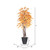  Vickerman TEX2260-RG 6ft Artificial Golden Aspen Executive Tree in Gray Pot 