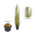  Vickerman TN171036 3ft Green and Brown Grass in Pot 