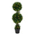  Vickerman TP170836LED 3ft Outdoor Cedar Double Ball Topiary with Lights 