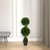  Vickerman TP170836LED 3ft Outdoor Cedar Double Ball Topiary with Lights 