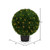  Vickerman TP171424LED 2ft Outdoor Cedar Ball Topiary Bush with Lights 