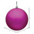 Vickerman N591070DMV 4" Fuchsia Matte Ball UV 6/Bag