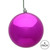 Vickerman N591070DSV 4" Fuchsia Shiny Ball UV 6/Bag