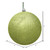 Vickerman N591073DG 4" Lime Glitter Ball Drilled 6/Bag