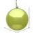 Vickerman N591073DSV - 4 inch Lime Shiny Ball Outdoor Christmas Ornament - 6 Pack