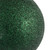 Vickerman N591074DG 4" Midnt Green Glitter Ball Drilled 6/Bg