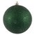 Vickerman N591074DG 4" Midnt Green Glitter Ball Drilled 6/Bg