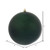 Vickerman N591074DMV - 4 inch Midnight Green Matte Ball Outdoor Christmas Ornament - 6 Pack