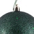 Vickerman N591074DQ 4" Midnt Green Sequin Ball Drilled 6/Bg
