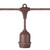  Vickerman V47B026 48' Brown Patio String Light with E26 Sockets 