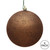 Vickerman N591076DG - 4 inch Mocha Glitter Ball Christmas Ornament - 6 Pack