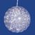  Vickerman X106605 30Lt x 6" LED CoolWht Crys Ball Outdoor 