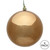 Vickerman N591076DSV - 4 inch Mocha Shiny Ball Outdoor Christmas Ornament - 6 Pack