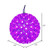  Vickerman X120806 100Lt x 7.5" LED Purple Starlight Sphere 