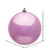 Vickerman N591079DSV 4" Pink Shiny Ball UV 6/Bag