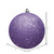 Vickerman N591086DQ - 4 inch Lavender Sequin Ball Christmas Ornament - 6 Pack