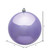 Vickerman N591086DSV - 4 inch Lavender Shiny Ball Outdoor Christmas Ornament - 6 Pack