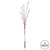  Vickerman X15B603 36" Red Twig Lighted Branch 3 Pack 