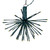  Vickerman X21G087 80Lt x 16" Green Starburst Yellow LED 