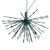  Vickerman X21G164 160Lt x 24" Green Starburst Green LED 