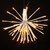 Vickerman X21W087 80Lt x 16" White Starburst Yellow LED 