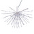  Vickerman X21W162 160Lt x 24" White Starburst Blue LED 