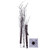  Vickerman X220880 8' Brown Frosted Twig Tree LED 160WW 