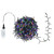  Vickerman X22G100 73ft 1000-LED Multi-Color Snake Light String 