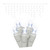  Vickerman X6W3305 9' LED Cool White Icicle Christmas Light String 
