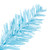 Vickerman K164307 - 36" Sky Blue Fir Teardrop Wreath