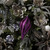 Vickerman M132626 12" Plum Candy Glitter Swirl Drop