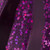 Vickerman M132626 - 12 inch Plum Glitter Teardrop Christmas Ornament