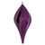 Vickerman M132626 12" Plum Candy Glitter Swirl Drop