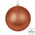 Vickerman N591071DG - 4 inch Coral Glitter Ball Christmas Ornament - 6 Pack