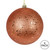 Vickerman N591071DQ 4" Coral Sequin Ball Drilled 6/Bag