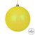 Vickerman N591078DG 4" Yellow Glitter Ball Drilled 6/Bag