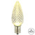  Vickerman XLEDC91T-25 C9 Prism LED Warm Twinkle Spare Bulbs 