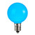  Vickerman XLEDCG4L-25 G40 Teal Color LED Spare Christmas Bulbs E12 