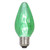 Vickerman XLEDF14-25 F15 Green Plastic LEDFlame E26 .96W 