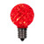  Vickerman XLEDG33-25 G30 Prism LED Red Spare Christmas Bulbs E12 