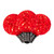  Vickerman XLEDG33-25 G30 Prism LED Red Spare Christmas Bulbs E12 