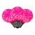 Vickerman XLEDG39-25 G30 Prism LED Pink Spare Christmas Bulbs E12 